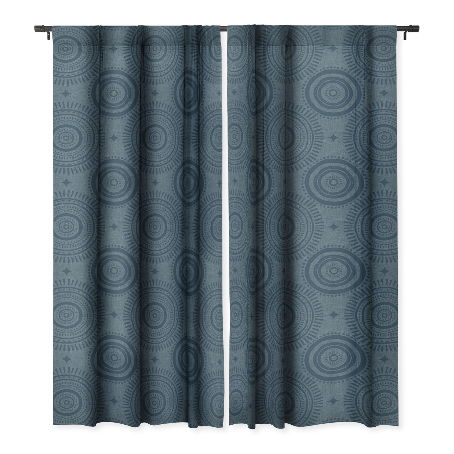 

Занавеска Society6 Little Arrow Design Co Boho, синий