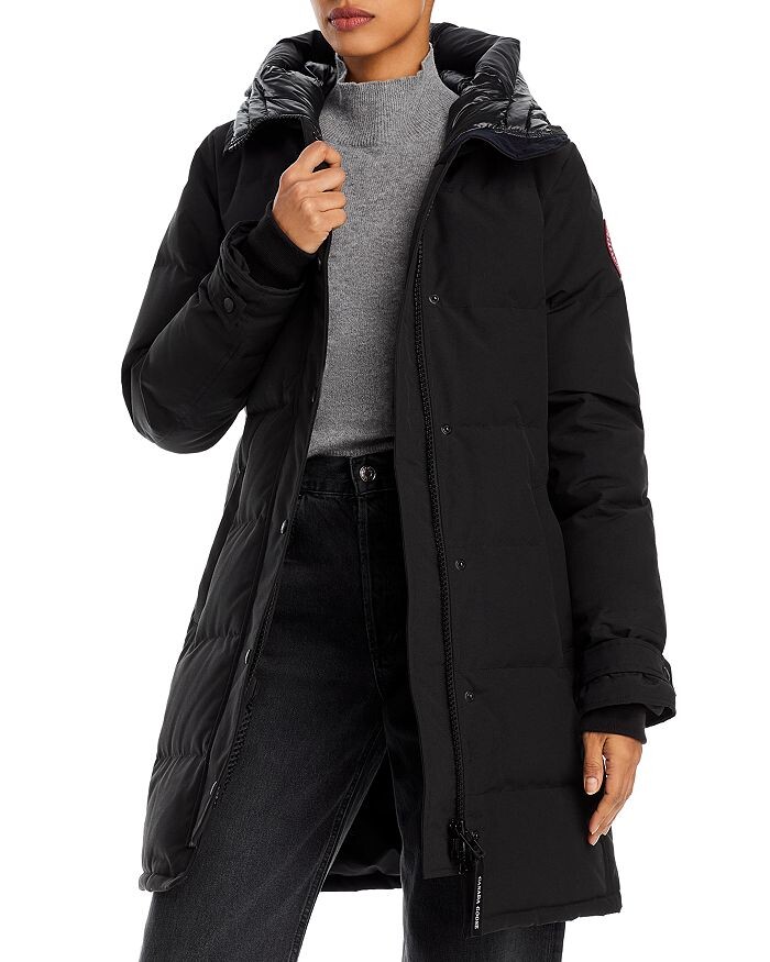 

Пуховик Rossclair с капюшоном Canada Goose, Черный, Пуховик Rossclair с капюшоном Canada Goose