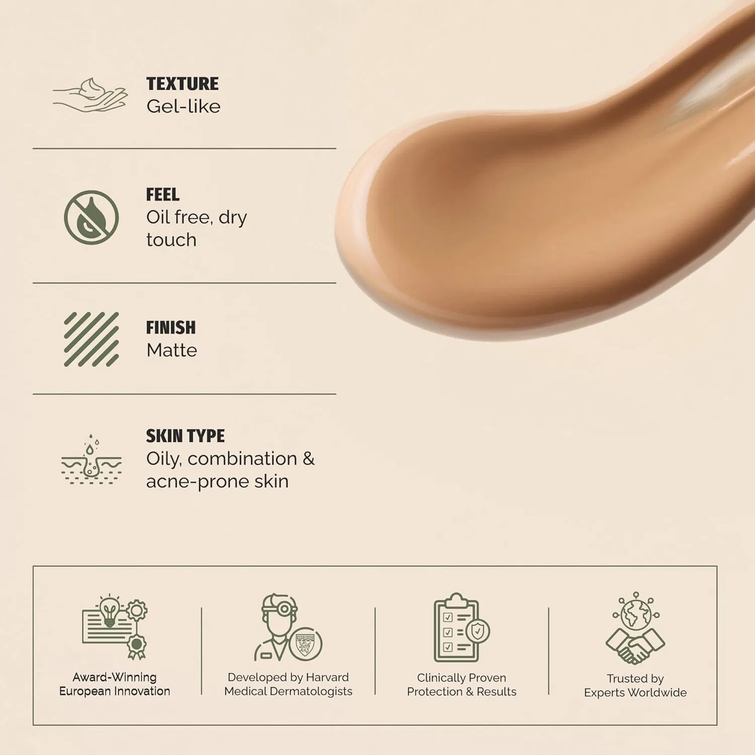 Солнцезащитный гель «360° Oil Free Gel Sunscreen SPF 50» от Heliocare Cantabria Labs Heliocare — фото 4