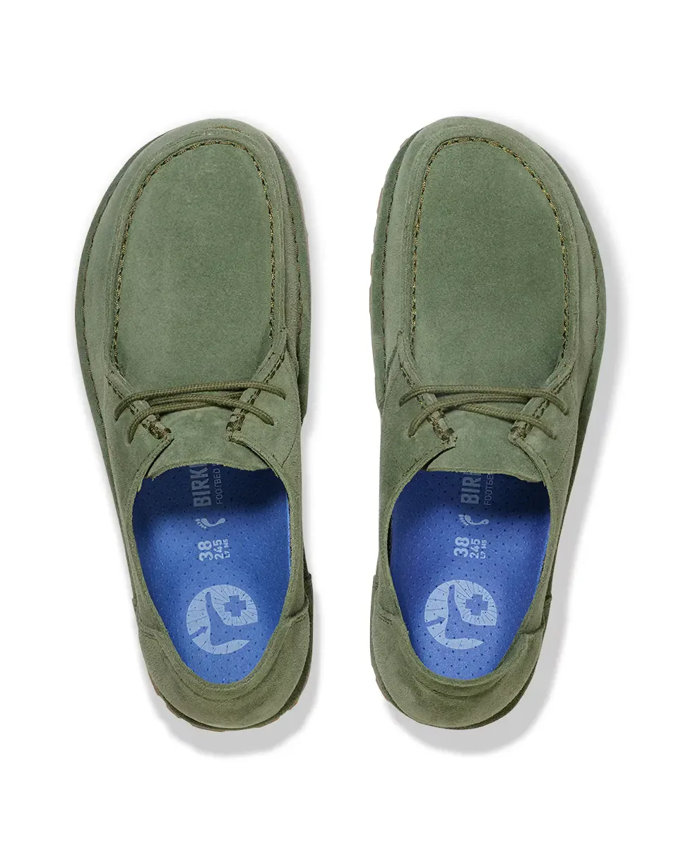 Замшевый туфля Utti Birkenstock, оливковый — фото 3