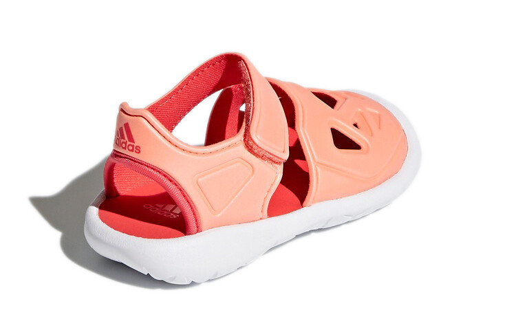 Кроссовки adidas Fortaswim Toddler Shoes TD High-top Orange/Red/White — фото 4
