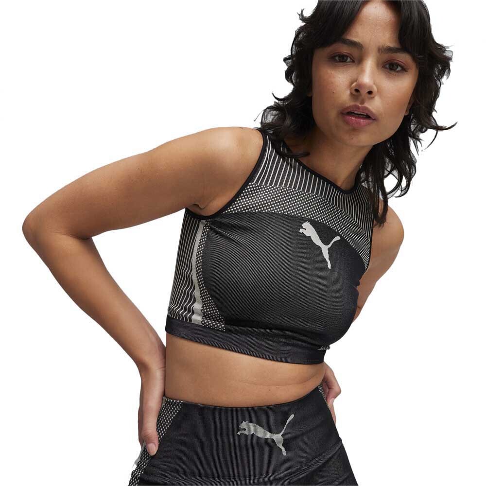 

Спортивный бюстгальтер Puma Dare To Crop, черный