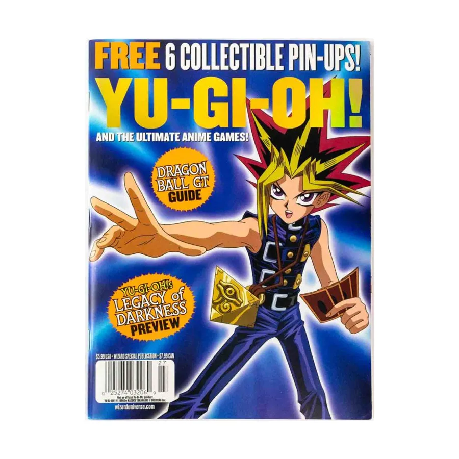 

Журнал Wizard Special Publication - Yu-Gi-Oh and the Ultimate Anime Games, Wizard Magazine