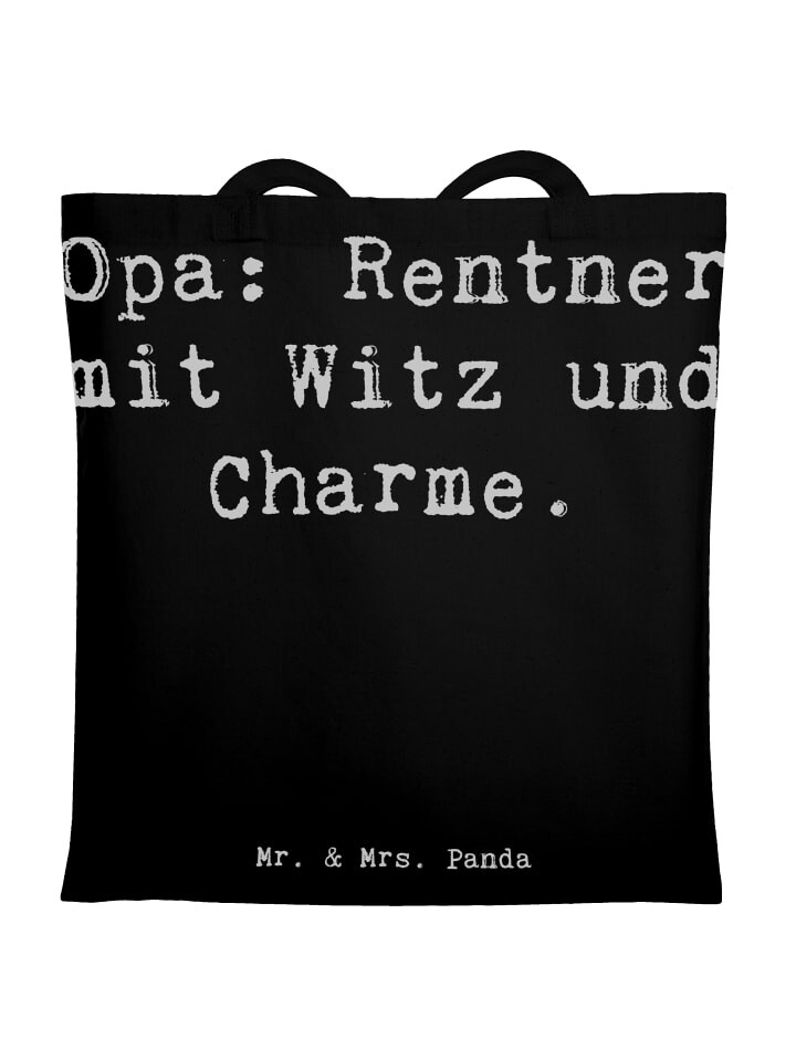 

Сумка для переноски Mr & Mrs Panda Opa Rentner, черный