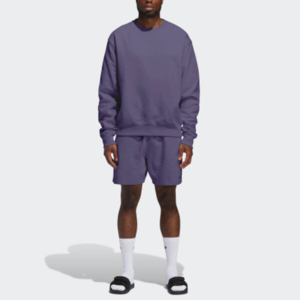 Толстовка adidas originals Pharrell Williams Basics, фиолетовый — фото 3