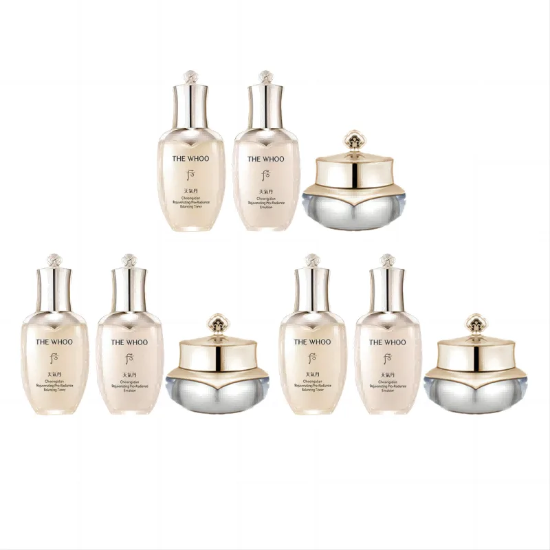 The History Of Whoo Набор пробников Weather Dan PRO Radiance Water Cream из 3 штук: увлажняющий, осветляющий, восстанавливающий, WeatherDan Pro Moisturizing Lotion Set of 3 *2 — фото 3