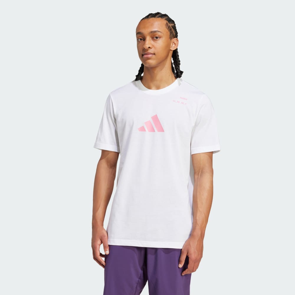 

Футболка Adidas Tennis Category Graphic Tee, белый