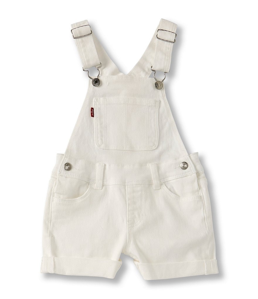 

Джинсовые шорты Levi's Little Girls 2T-6X, белый