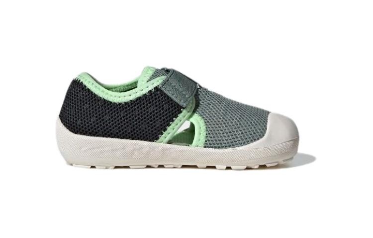 Кроссовки adidas Captain Toey Toddler Shoes TD Low-top Grey-green/black, черный — фото 2