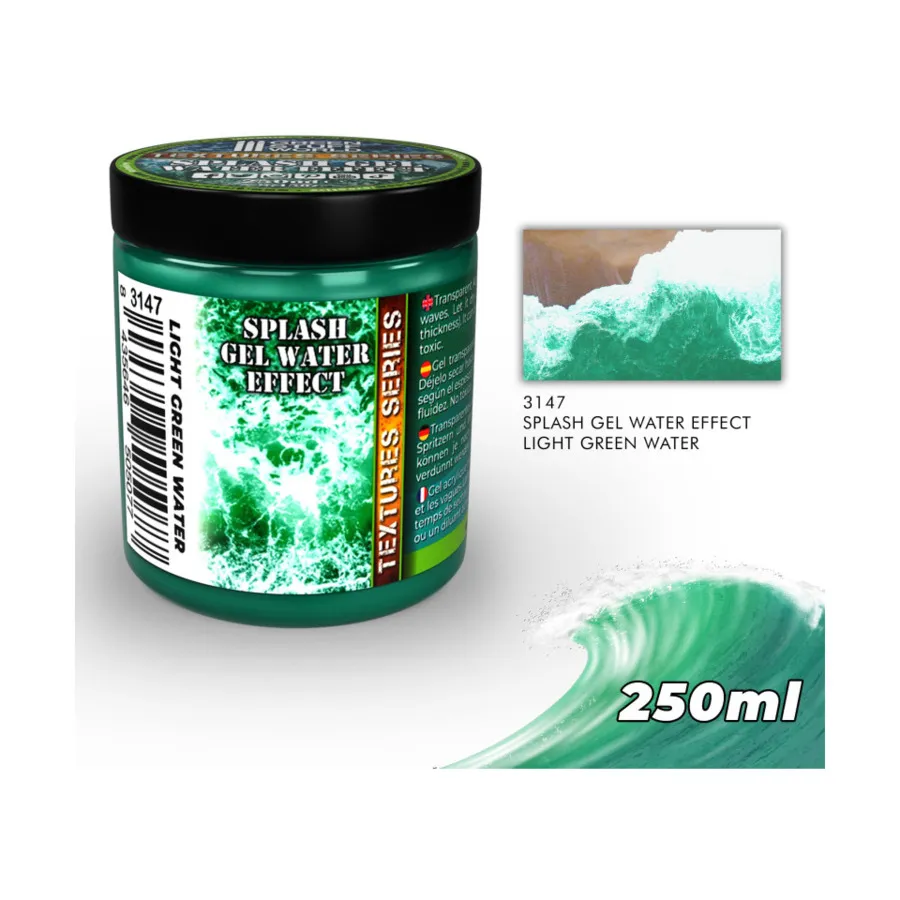

Гель с эффектом воды - светло-зеленый, Paint - Water Effects - Water Gel (Green Stuff World)