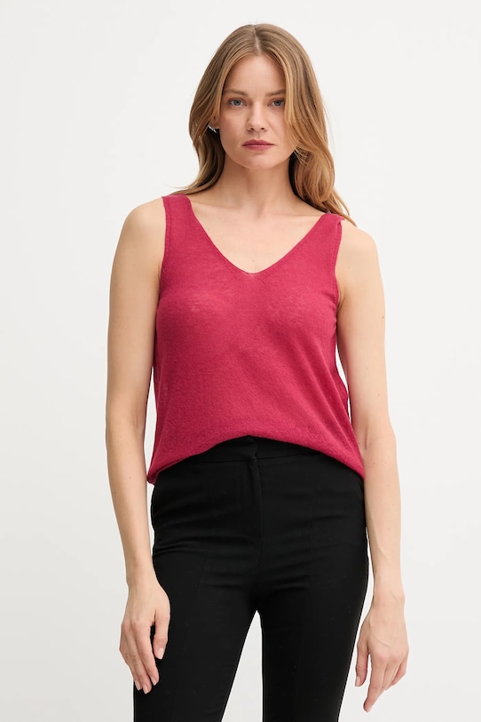 

Шерстяной топ United Colors Of Benetton, розовый