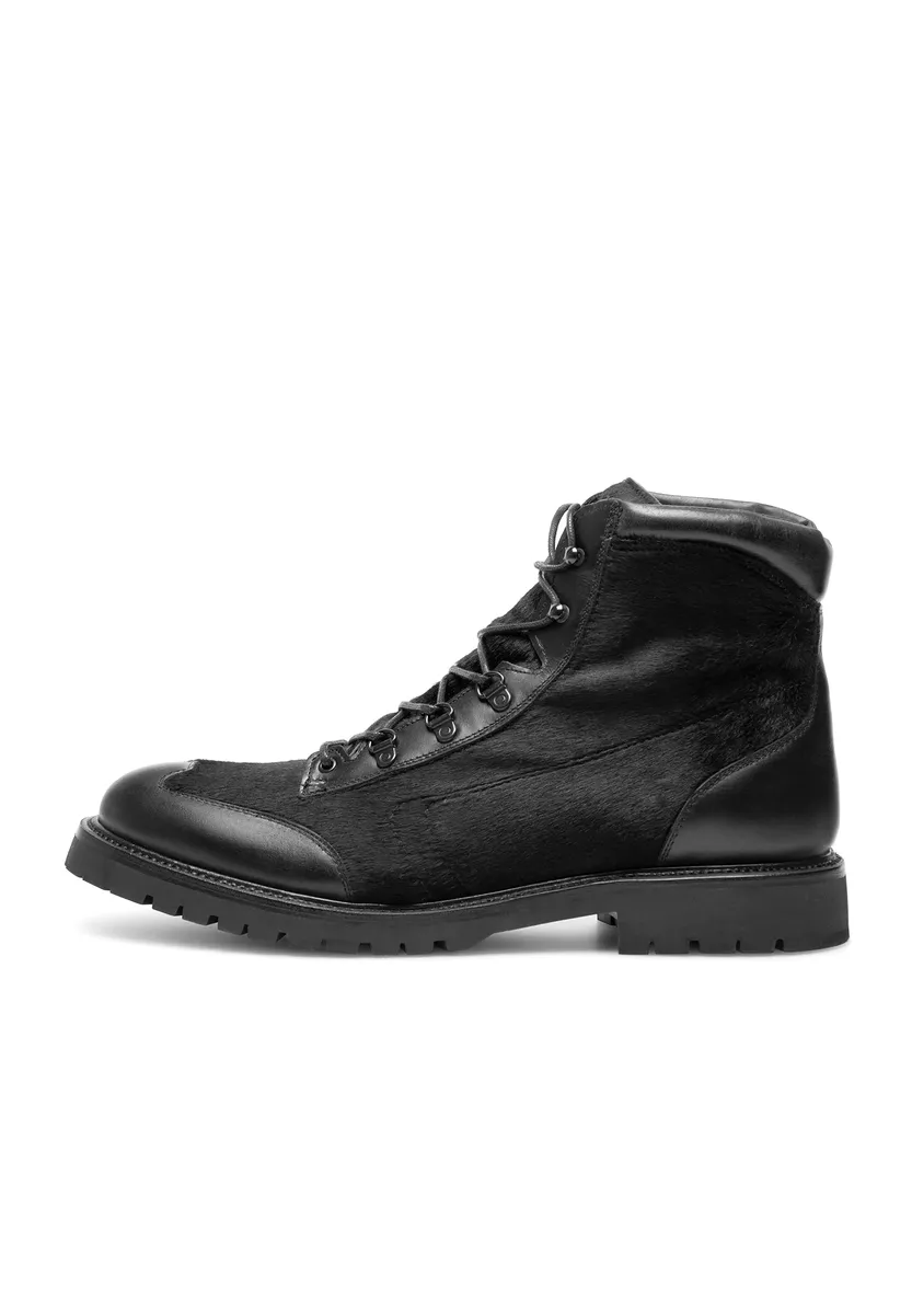 Ботинки на шнуровке Henry Stevens "Barkley CHB business Shoes", мужские ботинки на шнуровке из кожи ручной работы, походные ботинки, черный