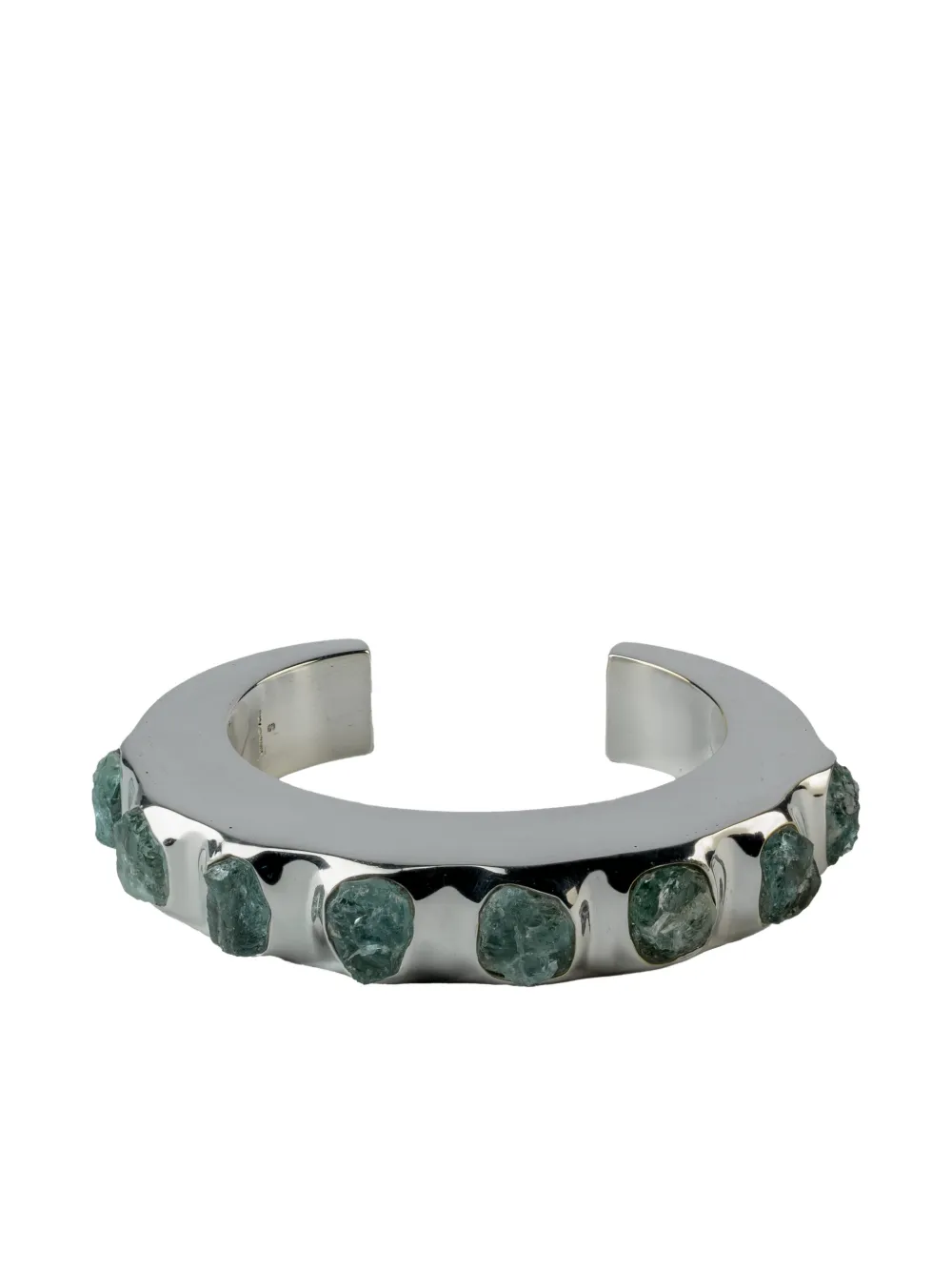 

Браслет с аквамарином в форме полумесяца Parts Of Four, серебристый