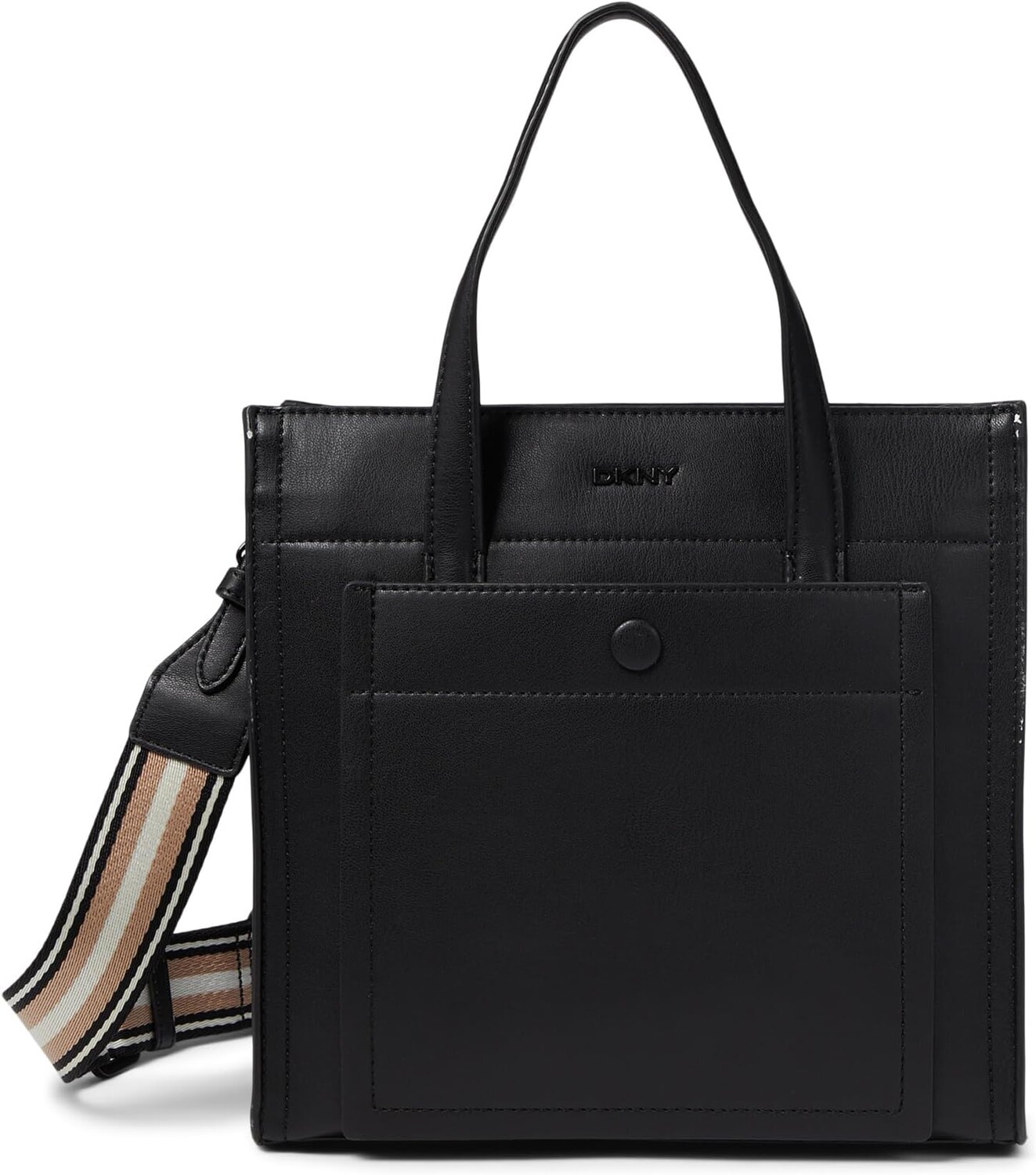 

Сумка DKNY Crawford Small Tote, цвет Black/Gold