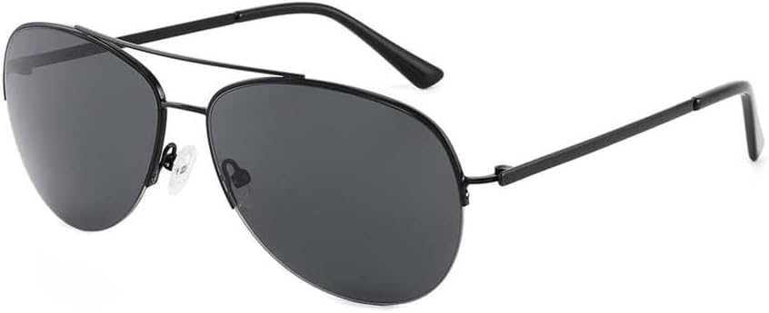 

Классические солнцезащитные очки большого размера для мужчин и женщин, поляризованная защита от УФ-излучения, ретро-металлическая оправа, модные очки для вождения на открытом воздухе KTUCN, C3 Black