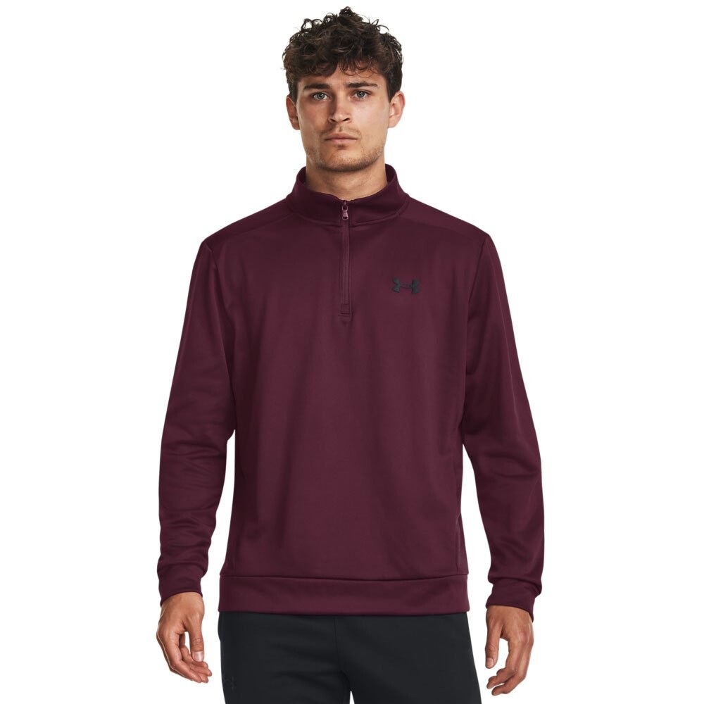 

Толстовка Under Armour Fleece Half Zip, красный