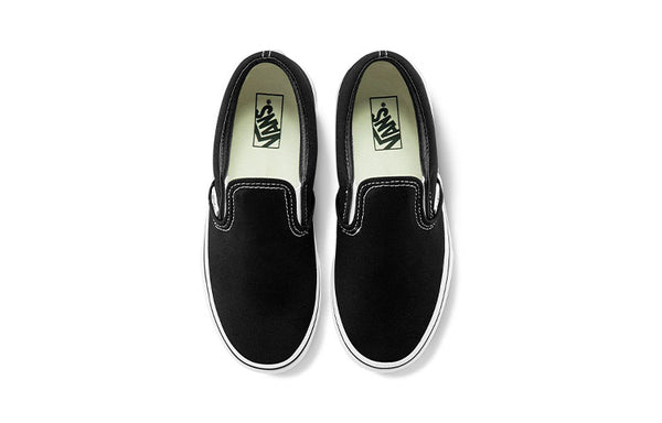 Кроссовки classic slip-on 'black' Vans, черный — фото 3