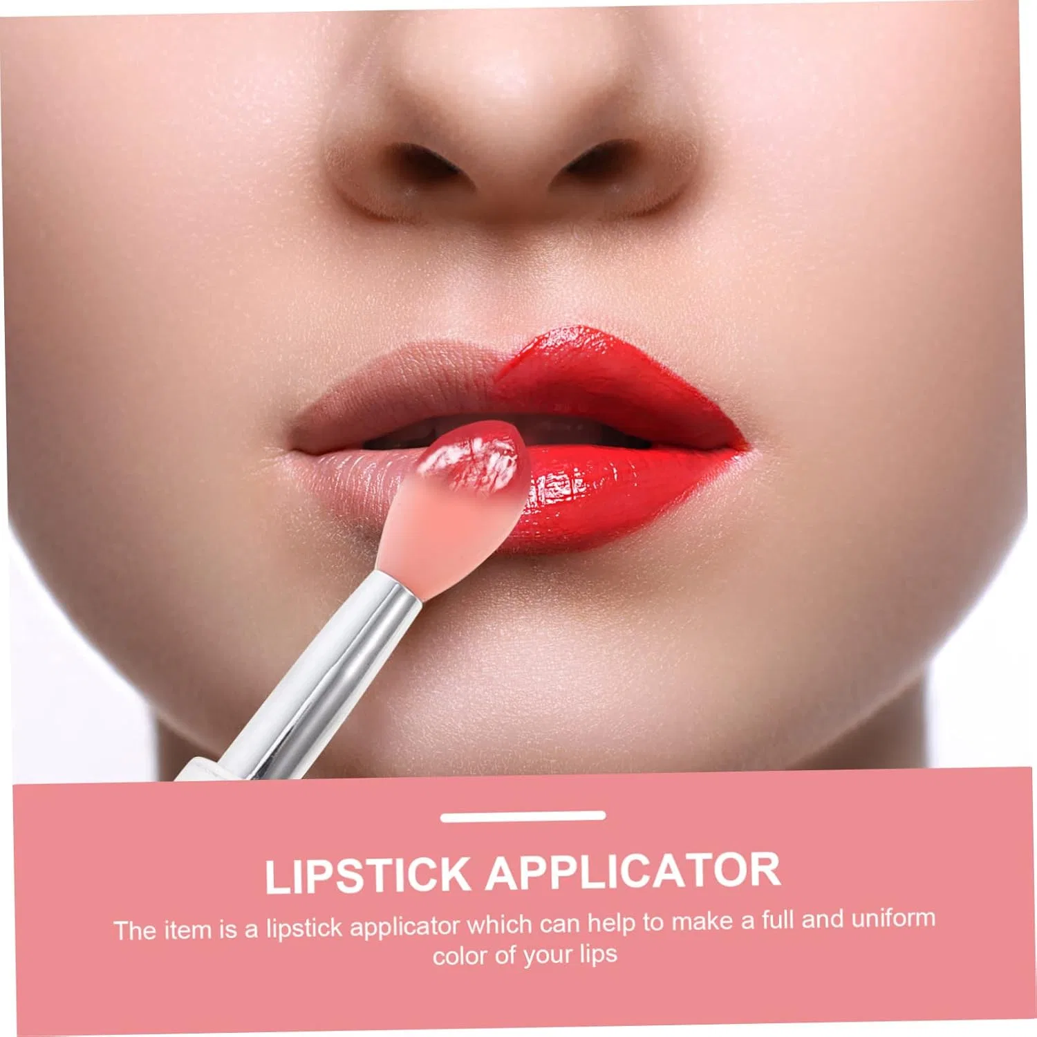 Набор кистей для губ Silicone Lip Brush WOFASHPURET 6 шт — фото 3