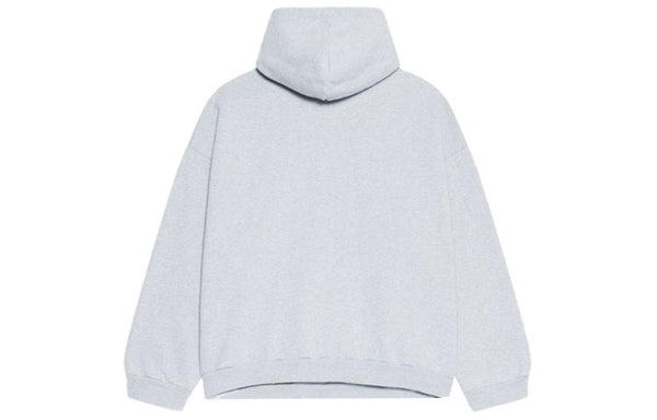 Толстовка slime hoodie wide fit 'grey green' Balenciaga, серый — фото 2