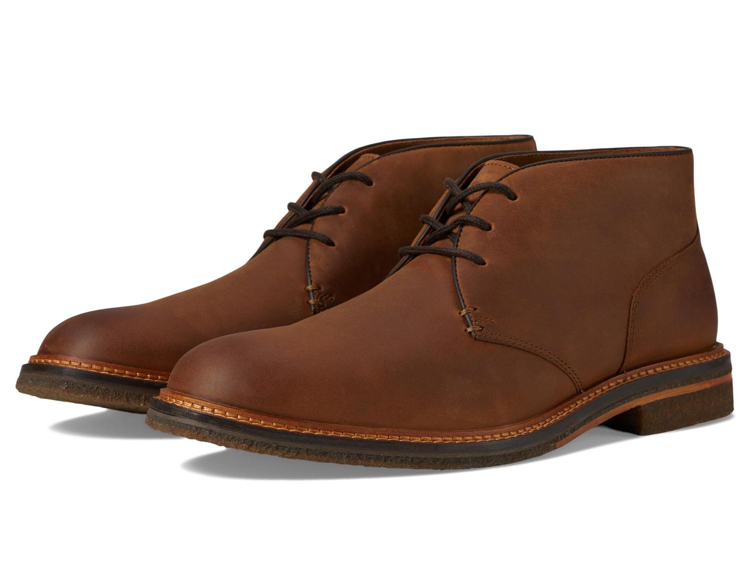 Туфли Johnston & Murphy Calder Chukka, цвет Brown Oiled Full Grain