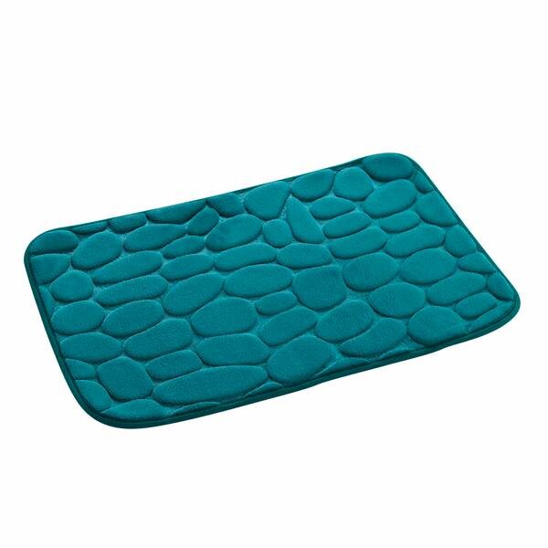 

Коврик для ванной Dynamic24 Stone, 50x1x80 см цвет petrol