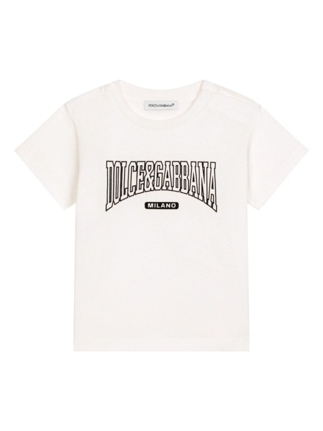 

Dolce & Gabbana Kids футболка с логотипом, белый