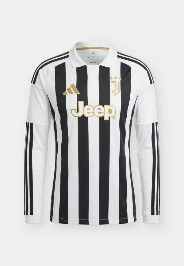 Футболка с длинным рукавом Juventus 26/27 home longsleeve club wear Adidas Performance, белый/черный — фото 4