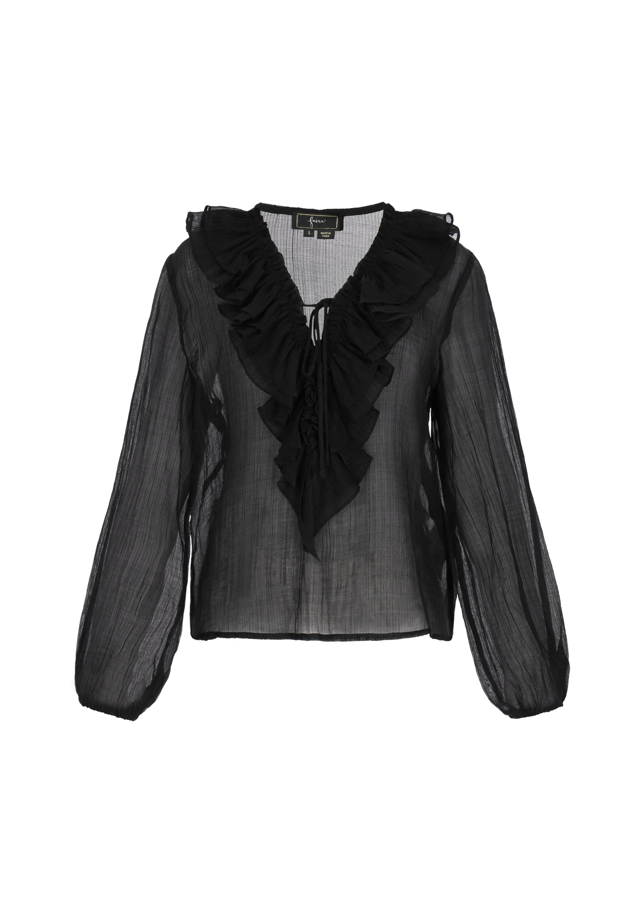 

Faina Блузка в черном цвете