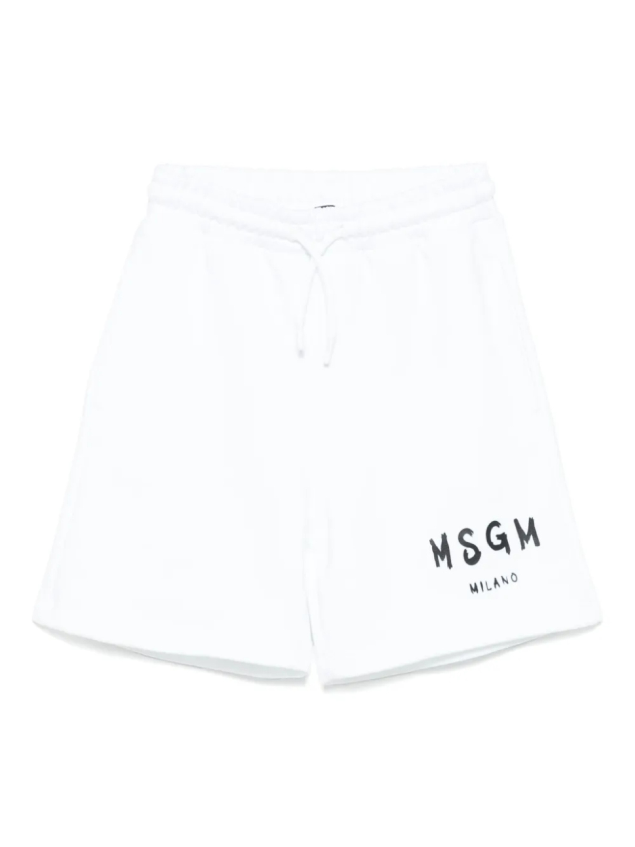 

Спортивные шорты с логотипом MSGM Kids, белый
