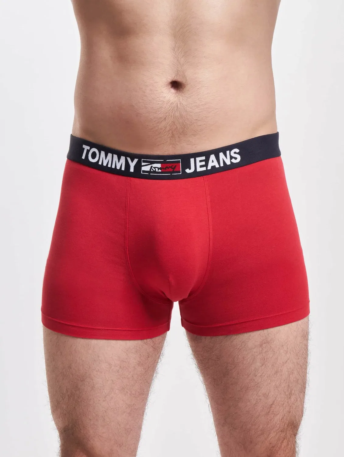 Боксеры из хлопка с эластаном Tommy Hilfiger, primary red