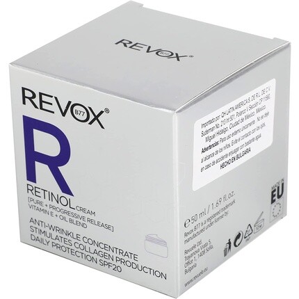 Revox 50 мл Ежедневный крем для лица с ретинолом SPF20 — фото 3