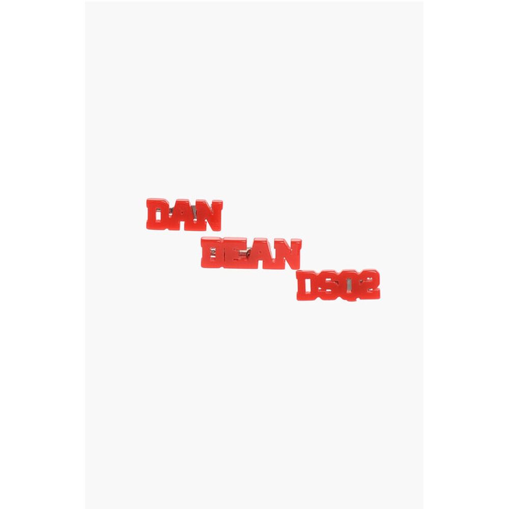 

Набор из 3 однотонных 3D-логотипов Dsquared2, красный