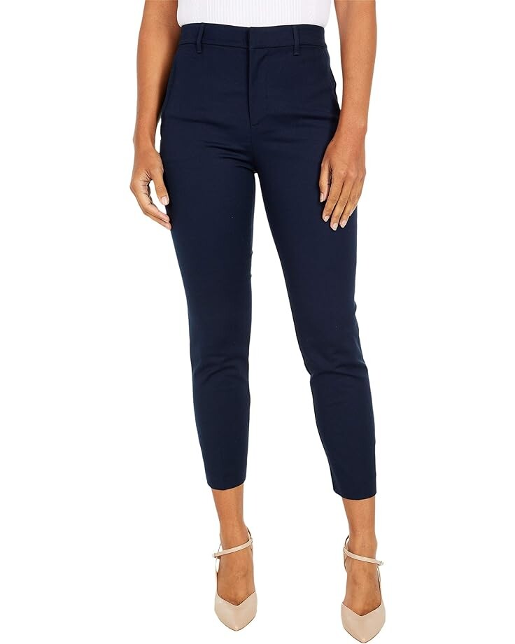

Брюки LAUREN Ralph Lauren Petite Stretch-Cotton Blend, цвет Lauren Navy