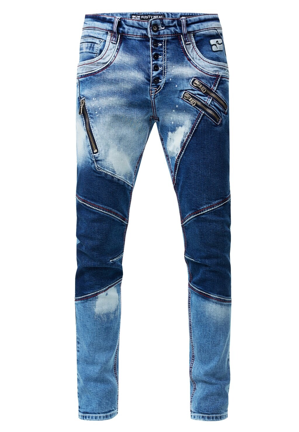 

Джинсы Slim Fit URUMA Rusty Neal, цвет blue used