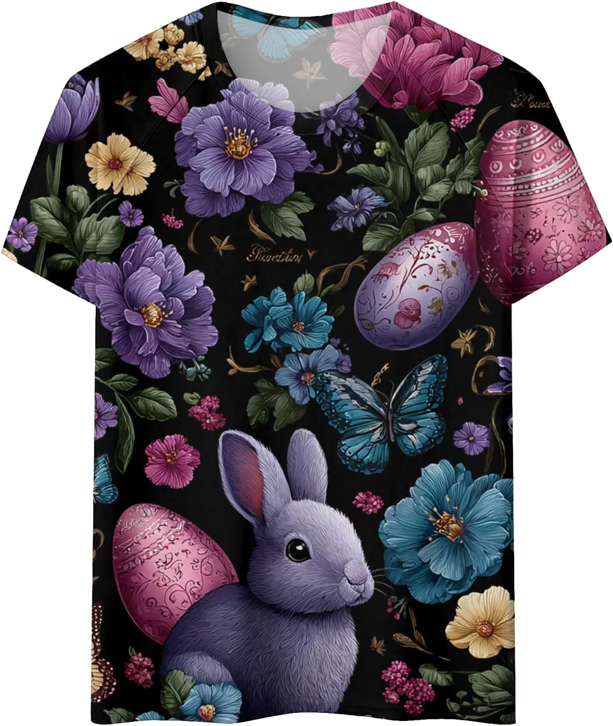 Футболка с коротким рукавом, женская, повседневная, 2-dark Purple — фото 3