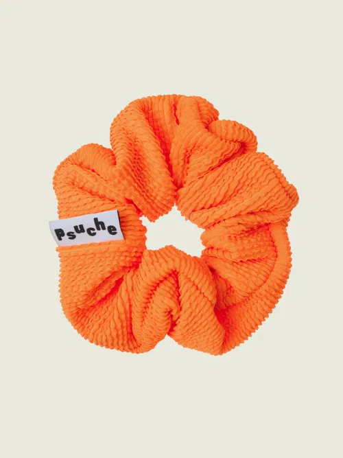 Резинка для волос Crinkle Scrunchie PSUCHE оранжевая