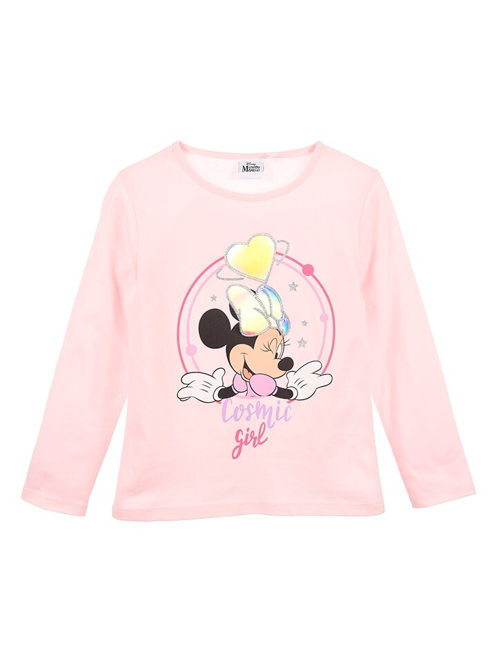 

Лонгслив Disney Minnie Mouse Minnie, розовый