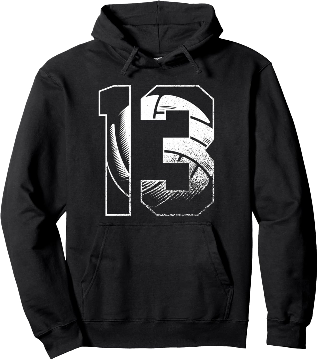 

Толстовка с надписью «13-летний мальчик-волейболист» 13 Year Old Birthday Apparel Volleyball Boy B-Day, черный