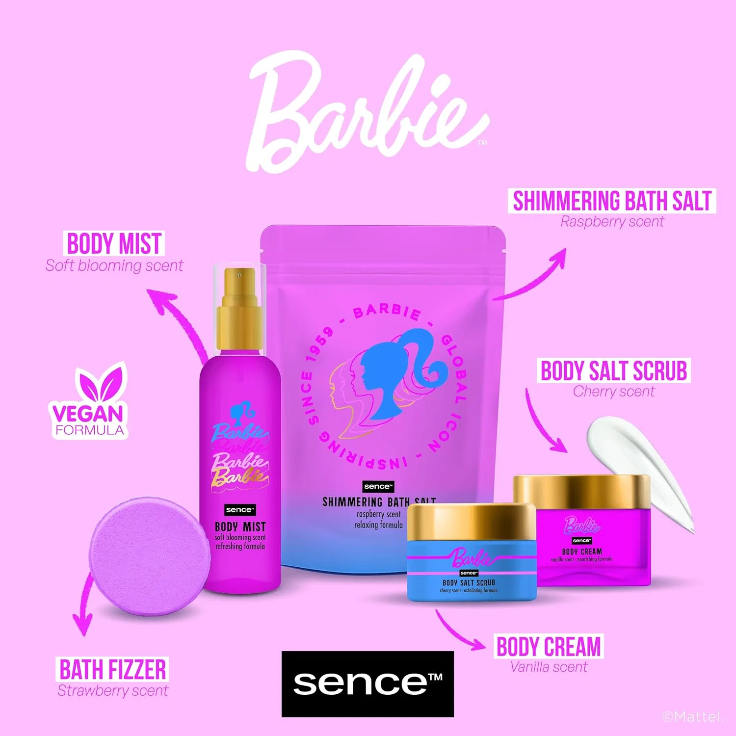 Подарочный набор для ухода за кожей от Barbie Sence — фото 2