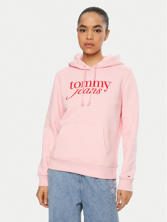 

Толстовка обычного кроя DW0DW20170 Tommy Jeans, розовый