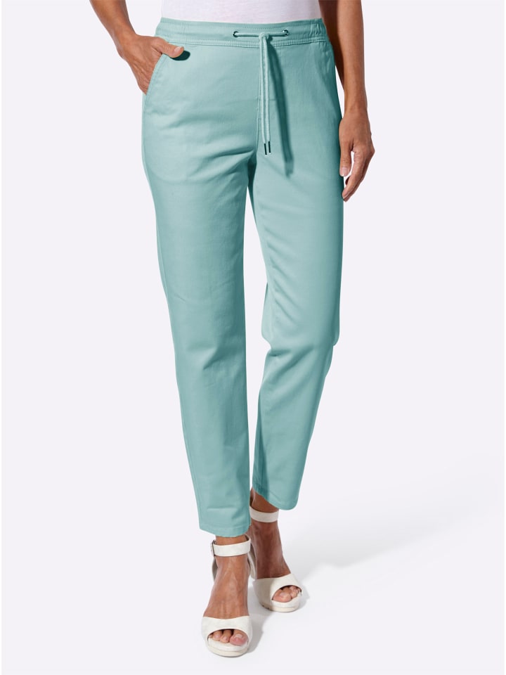 

WITT WEIDEN Мятные джинсы без шнурков