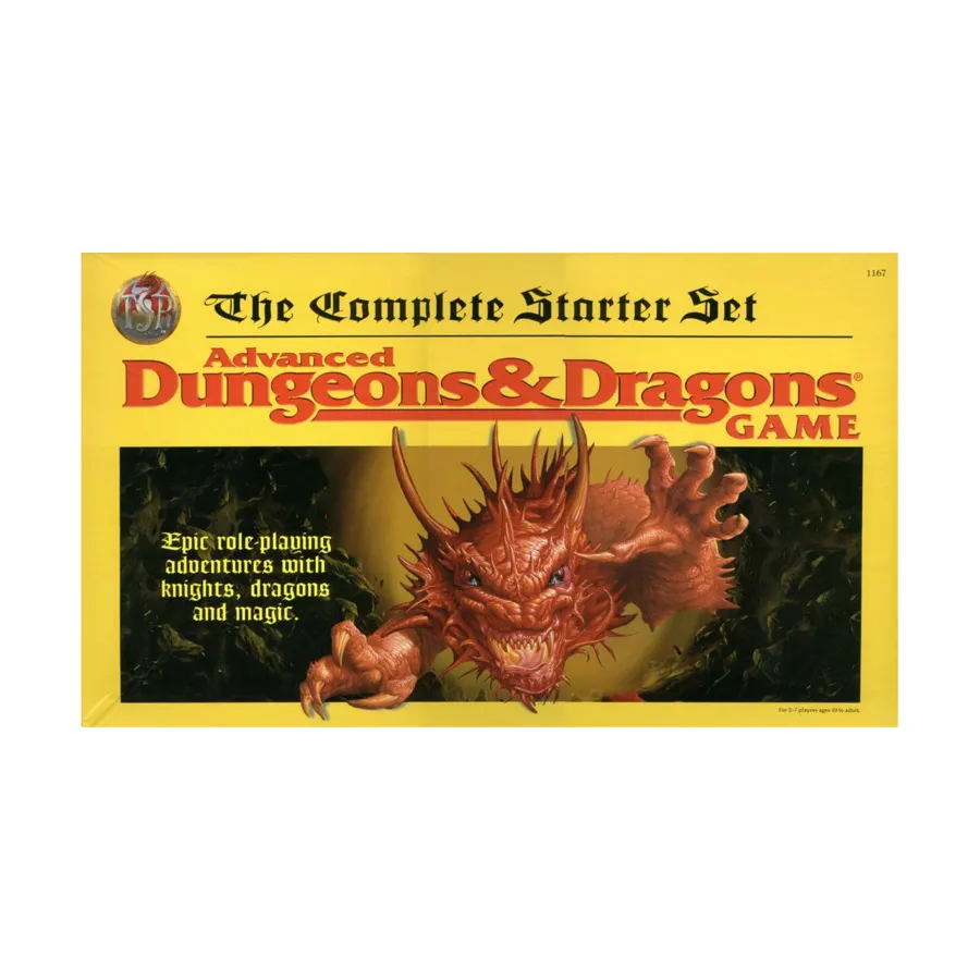 

Бокс-сет AD&D - The Complete Starter Set (Large Yellow Box), Advanced Dungeons & Dragons (2nd Edition) - Box Sets