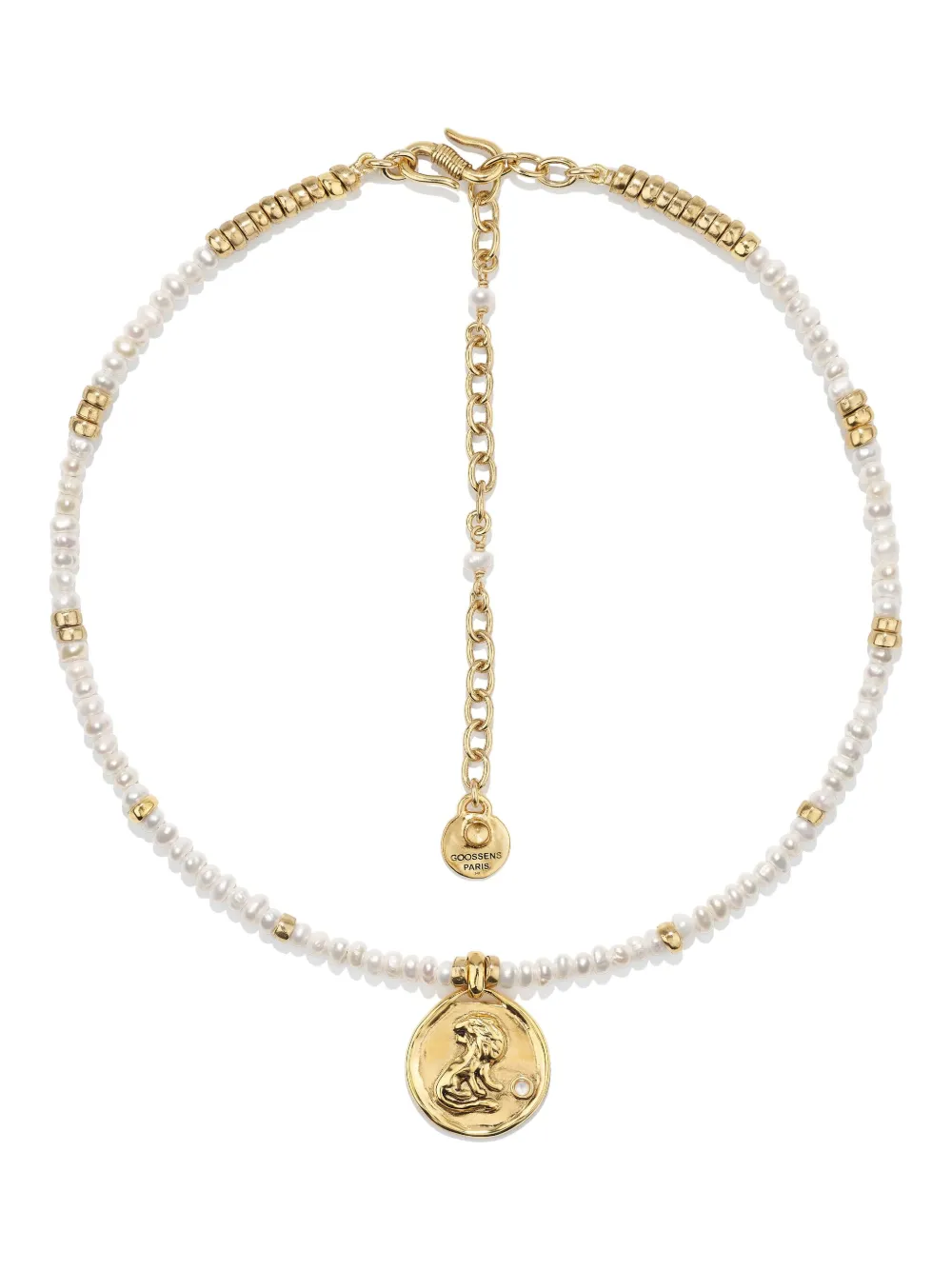 

Колье Astro Leo Pearls Goossens, золотой