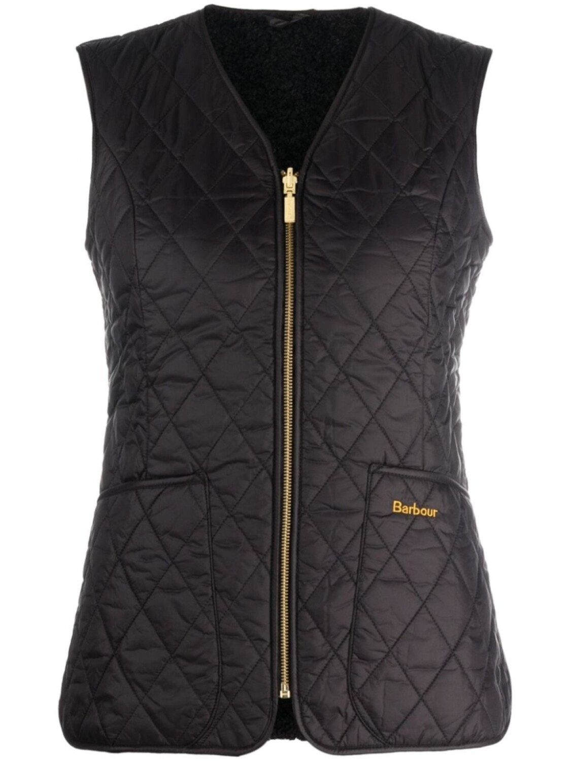 

Barbour стеганый жилет с вышитым логотипом