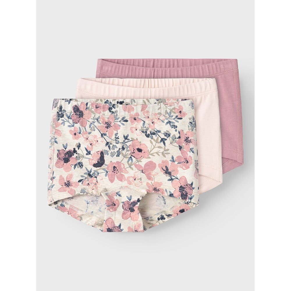 

Трусы Name It Nostalgia Flower 3 шт, розовый