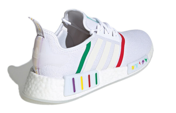 Кроссовки disney pixar x nmd_r1 Adidas, белый — фото 4