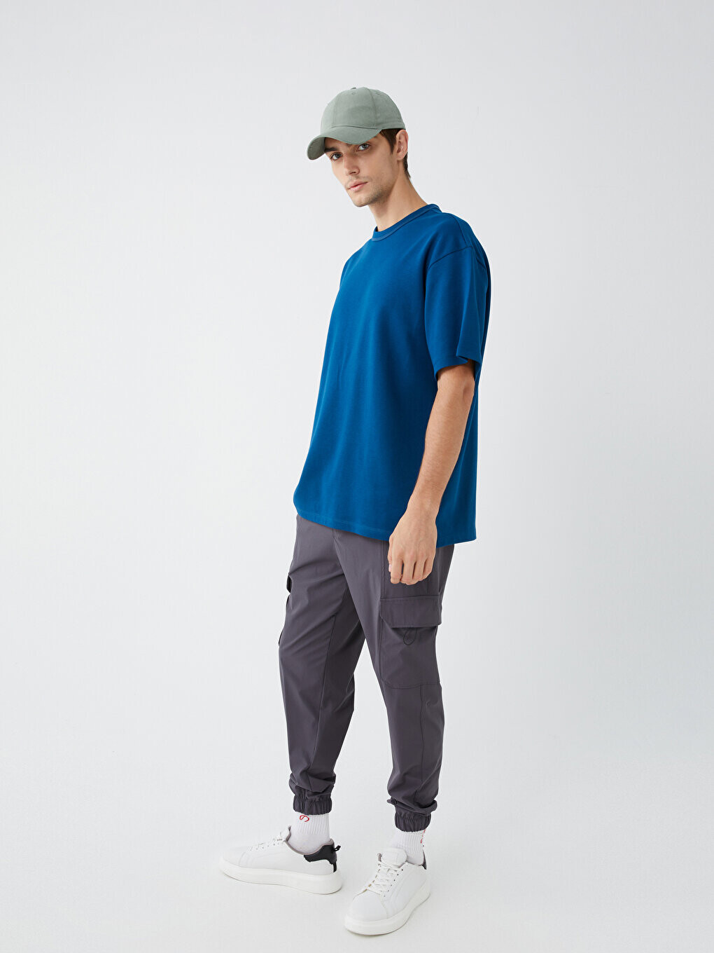 

Удобные мужские брюки-карго LCW Casual, антрацит