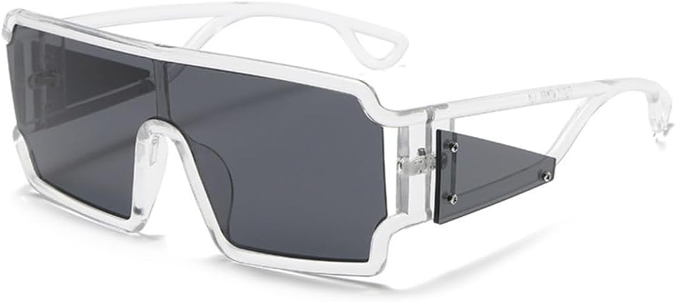 

Солнцезащитные очки в стиле стимпанк для женщин и мужчин, солнцезащитные очки в стиле панк с градиентным переходом цвета, женские очки с защитой от УФ-излучения UV400 LANGSER, 4