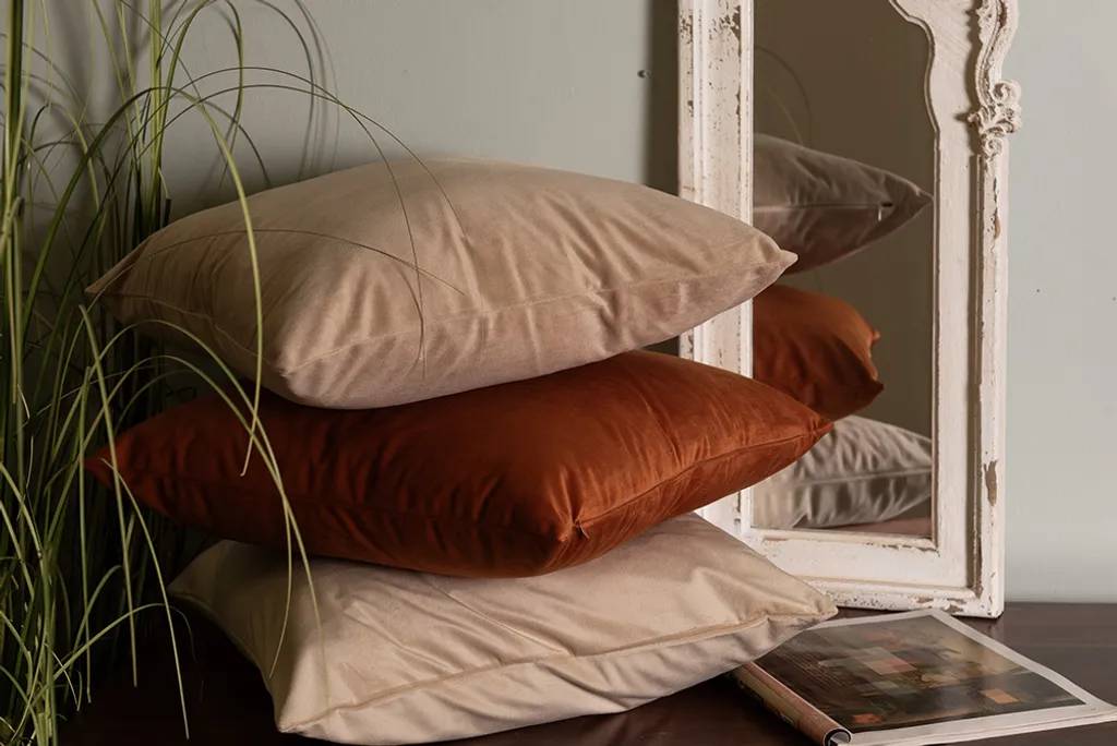 

Чехол на подушку Clayre&Eef, розовый