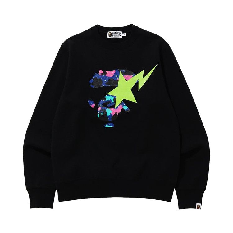 

Свитер BAPE x Kid Cudi Crew Neck, Black